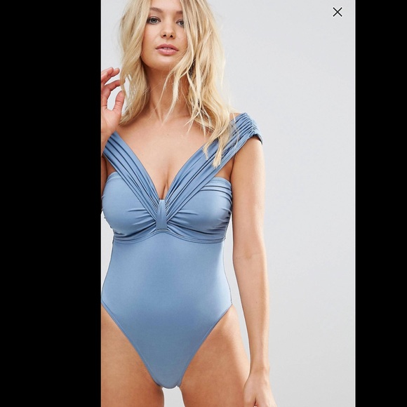 bardot one piece swimsuit